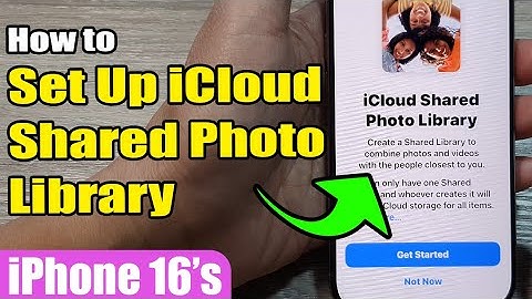 📸 How to Set Up iCloud Shared Photo Library on iPhone 16/16 Pro Max | iOS 18 Guide