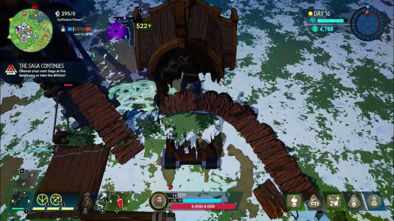 First time facing Fenrir. Tribes of Midgard YouTube