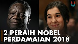 Eks-Budak Seks ISIS dan Ginekolog Raih Nobel Perdamaian 2018