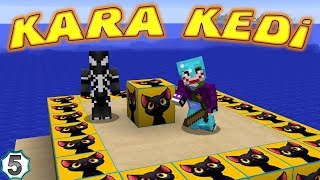 Venom Kara Kedi̇ Şans Bloğu Buldu Minecraft Survival Joker Ile Venom