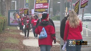 Thousands Of Kaiser Permanente Workers Go On Strike
