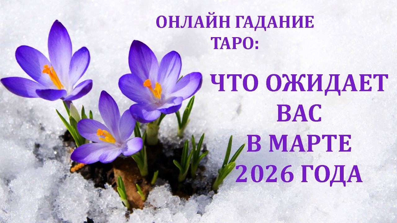 ОНЛАЙН ГАДАНИЕ ТАРО: ЧТО ОЖИДАЕТ ВАС В МАРТЕ 2026 ГОДА