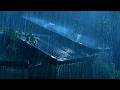 (No Ads) Relaxing Rain & Thunderstorm on Tin Roof | Deep Sleep and Stress Relief