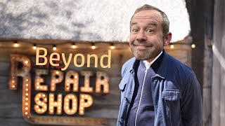 Beyond repair shop.Fixing treasured items for Christmas.