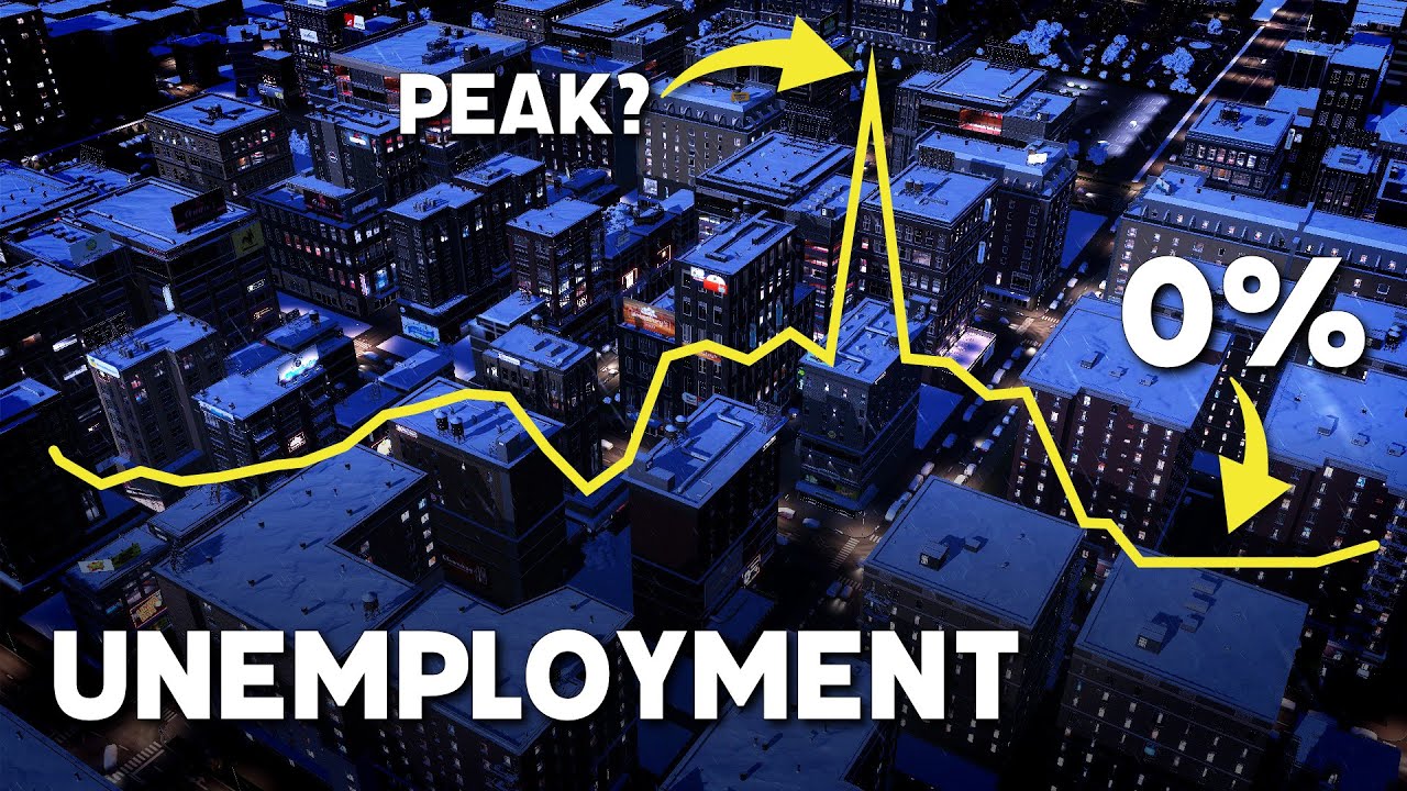 Reducing the Unemployment Rate to 0 Cities Skylines 2 YouTube