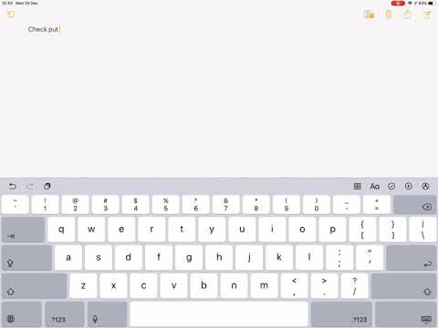 IOS / Pythonista App Beta Testing of Python Keyboard