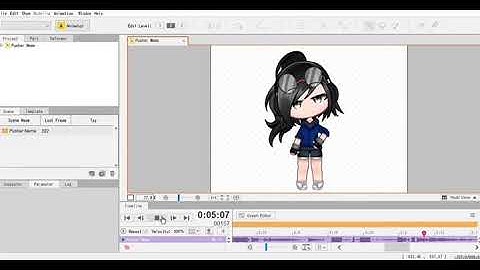 First time using Live2d Cubism ¦ Working on my part