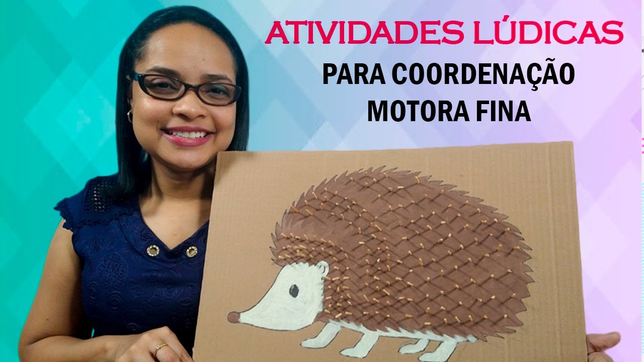 5 ATIVIDADES LÚDICAS PARA COORDENAÇÃO MOTORA FINA - YouTube