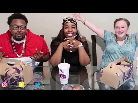 TACO BELL MUKBANG WITH EM & VON(SUPER HILARIOUS)