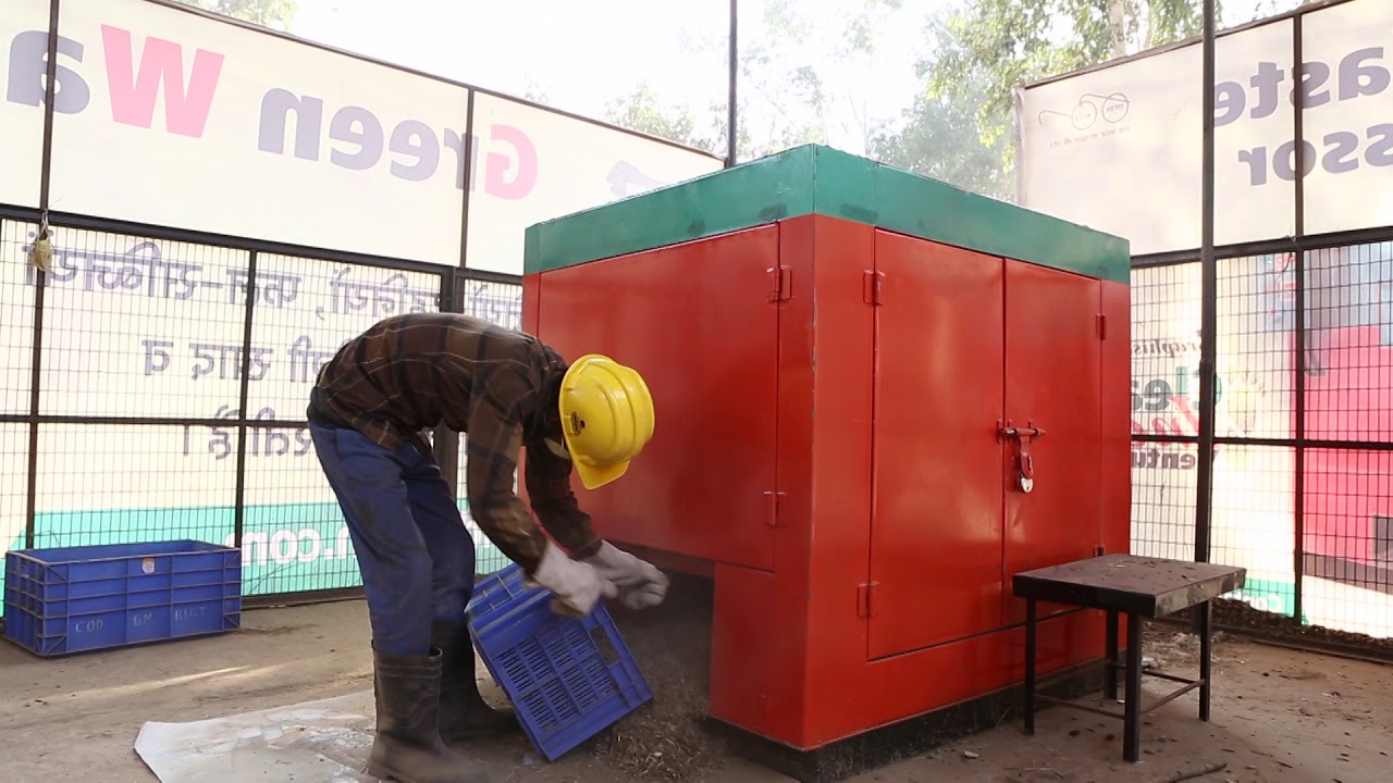 GWR Machine-Horticulture Waste to Compost/Fuel Sticks