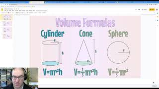 Volume of Cylinders, Cones, and Spheres