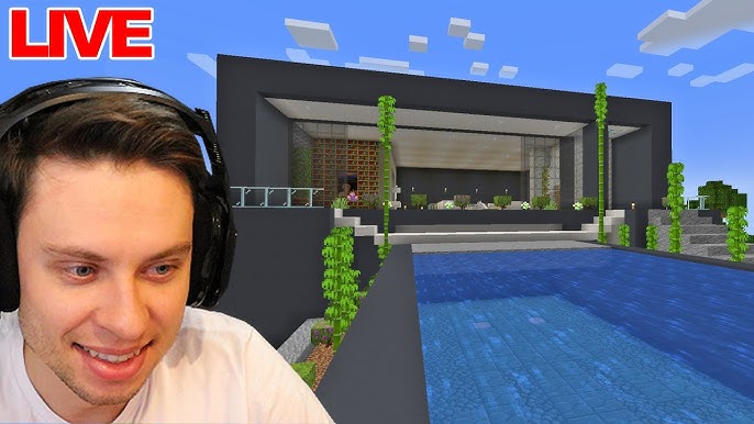 Minecraft: CASA fácil MODERNA Tutorial #1✓