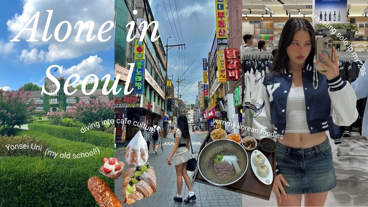Моя жизнь в Корее 🎀 Культура кафе, Ёнсе, лучшая корейская еда, фотобудки, бег по Сеулу ♡
