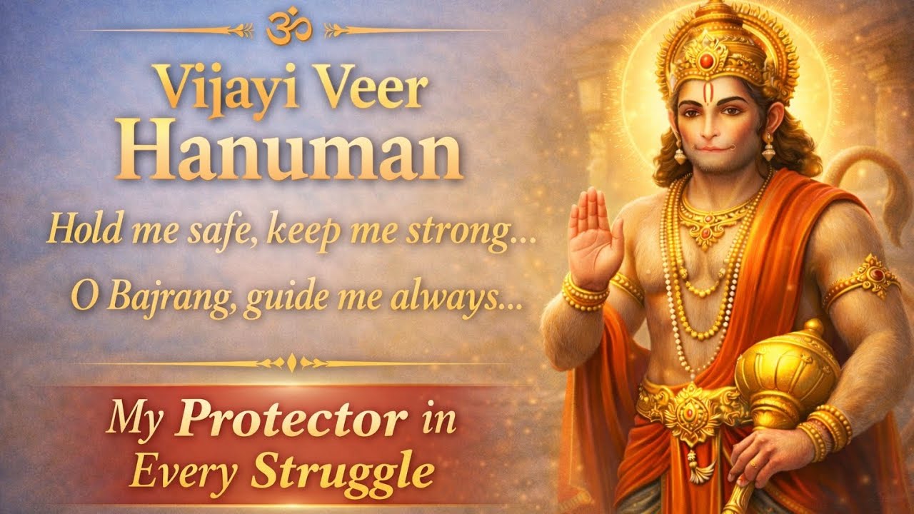 🌟Jai Jai Veer Hanuman – My Strength in Every Broken Moment 🌼