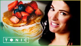 Nigella's Hotcakes With Strawberries to Forget About Winter | Forever Summer With Nigella | Tonic
