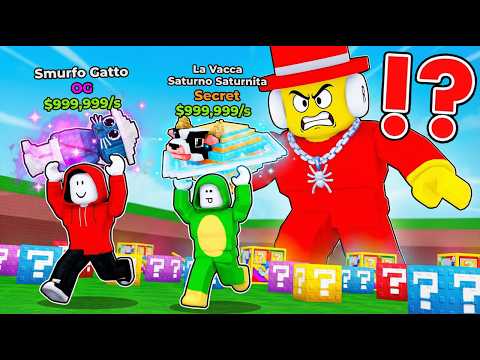 JJ AND MIKEY STOLE RICHEST 999.999$ BRAINROTS IN ROBLOX