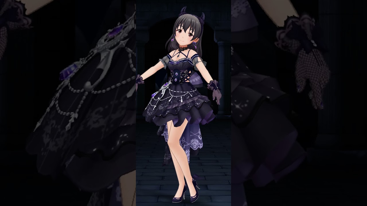 限定SSR［ハロウィンクラフトウィッチ］藤原肇 #デレステ #デレマス