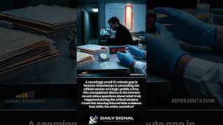 The Silent Interval: How a 13-Minute Forensic Gap Challenges the Official Crime Timeline
