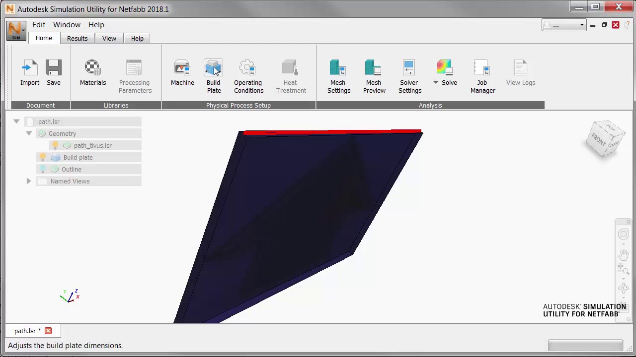 Netfabb Simulation - Directed Energy Deposition - YouTube