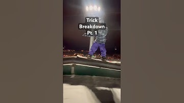 How to Front Side Lip Slide on a snowboard #snowboarding #snowboardtricks #snowboard #howto