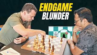 A Costly Endgame Blunder | GM Acs Peter vs GM Surya Shekhar Ganguly | Biel Chess Festival