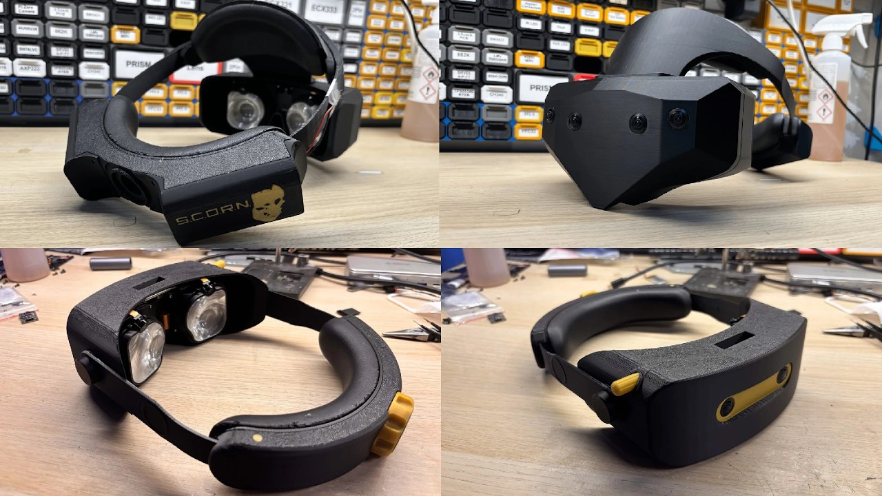 A look inside the Vector Gear headset and its repairable hardware