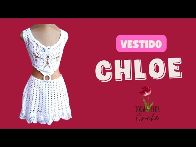 VESTIDO INFANTIL EM CROCHÊ/DIANE GONÇALVES 