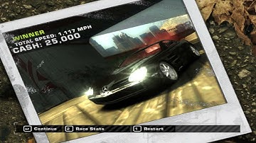 Need For Speed: Most Wanted (2005) - Race #128 - Union Row & Seaside (Speedtrap)