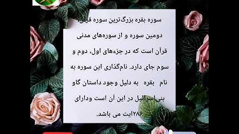 تلاوت #سوره #بقره# از آیت اول الا آیت پانزدهم با ترجمه انگلیسی وترجمه گویای فارسی