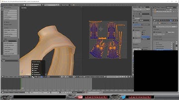 Fantasy Project - UMA Female Clothing Creation #gamedev #unity3d #modelling #blender (Part 2)