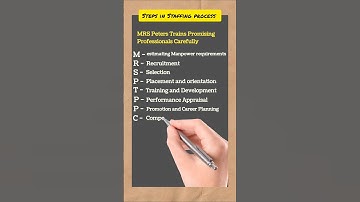Trick to remember steps in Staffing process| Business Studies #commerce #management #tricks #shorts