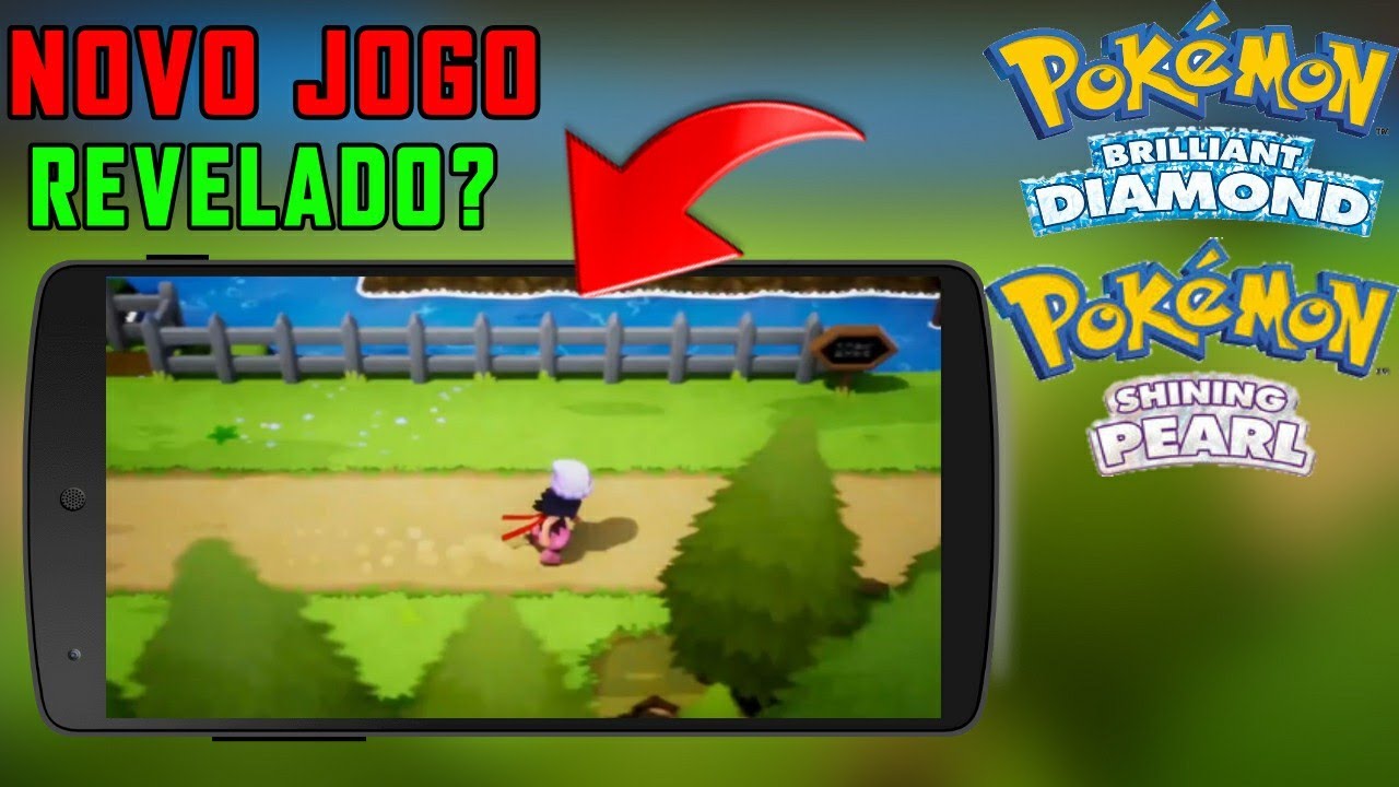 JOGUEI O NOVO POKEMON BRILLIANT DIAMOND & SHINING PEARL QUE SAIU PARA GBA 