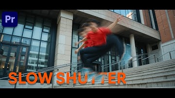 So EASY, Yet So POWERFUL! — Slow Shutter Effect in Premiere Pro - Hindi