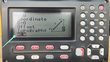 How to use MLM function in Topcon or Sokkia Total station in Hindi