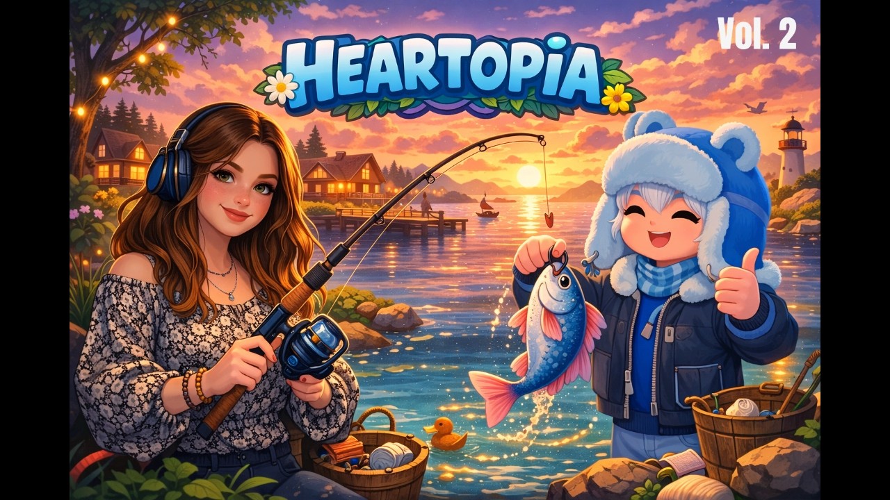 Angeln, süße Katzen und eine Allergie ❤️🏡 Heartopia – Vol. 2