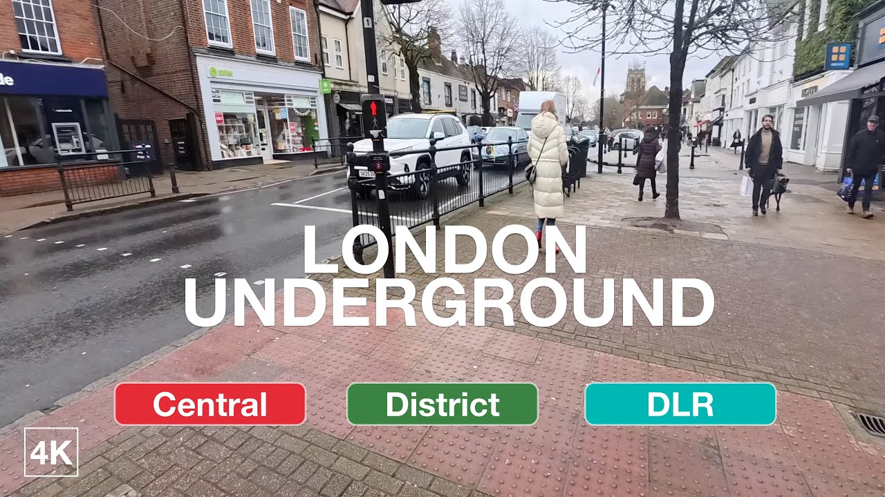 Epping High Street to London Victoria via Stratford, Canary Wharf, Bank and Monument