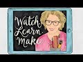 Create with Christie Online Craft workshops