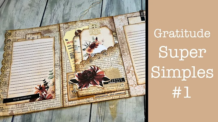 Gratitude Super Simple #1: FULL Tutorial for  Than...