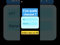 C Est Quelle Chanson Song Apt Sigmaboy Musique Music Foryou 3second Chanson mp3