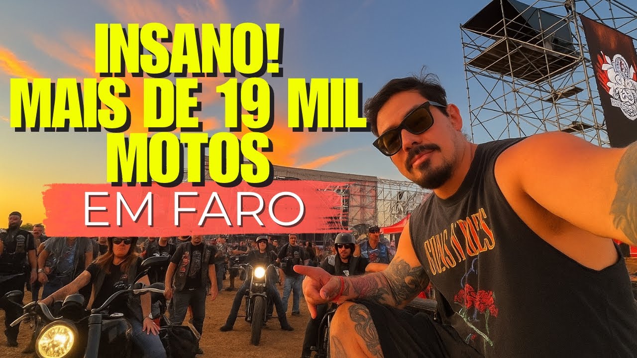 O MAIOR ENCONTRO DE MOTOS DA EUROPA  | VLOG 43a CONCENTRAÇÃO  MOT CUBE DE FARO 2025 - PORTUGAL 🇵🇹 