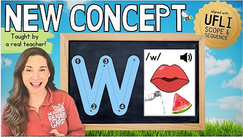 Lesson 28: Letter W /w/ | New Concept Only Phonics Lesson (UFLI Aligned)