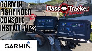 Garmin GPS fishfinder install tips for Bass Tracker Classic XL