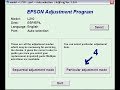 Epson L210 Resetter or Adjustment Program Free