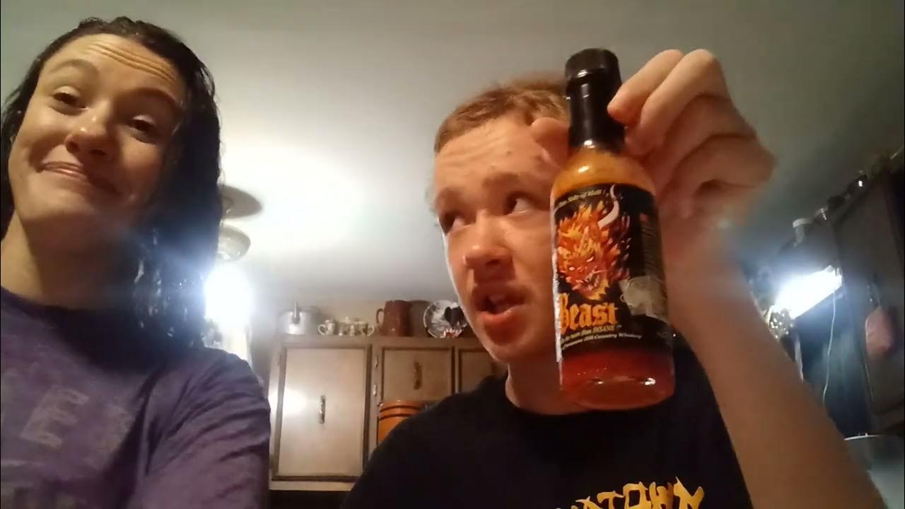 Hot Sauce Challenge FT. mom. (Mr. Pain hot sauce) YouTube