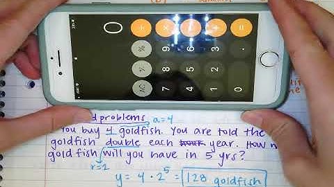 Video Notes - Exponential Applications
