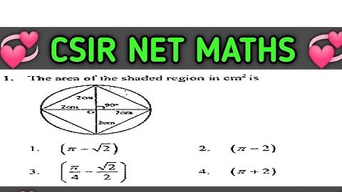 #CSIRNETJRF|| June-2012,SET-A, PAPER-I,Q.1||Mathematical Science||#Shorts