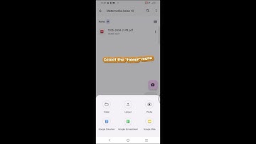 Tutorial membuat folder di google Drive