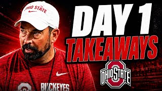 Ryan Day’s First Ohio State Fall Camp Takeaways | No Legend Bey at Practice