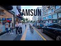 Samsun Walking Tour in 4k! Turkish Black Sea Summer 2021