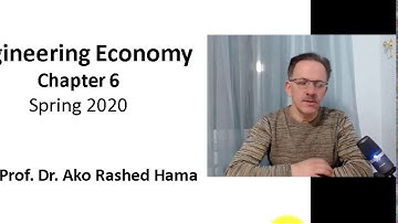 Engineering Economy Rate of Return Analysis